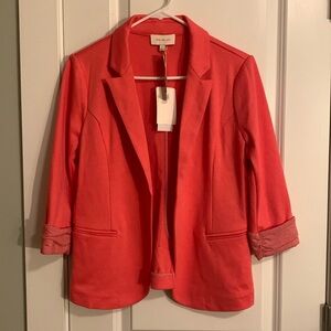 NWT Skies Are Blue Coral Blazer